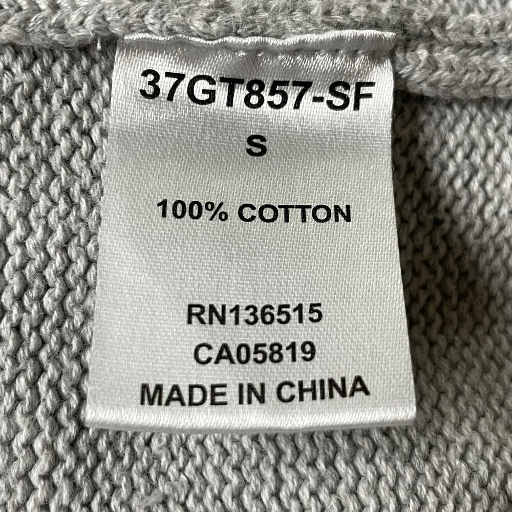 Harper Lane Women's Gray Knit Warm Winter Chunky Knit Sweater SZ/S - Picture 14 of 15